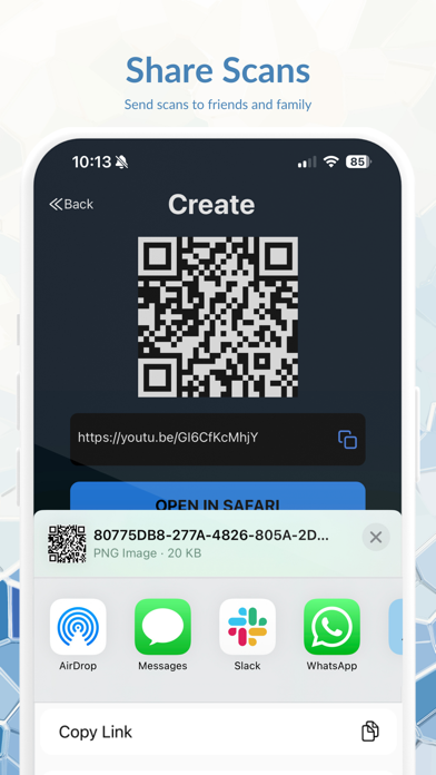 Scan QR Code Now App Store screenshot