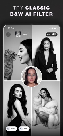 Glam AI: Video & Photo Editor App Store screenshot