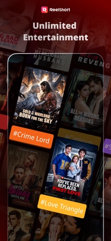ReelShort - Stream Drama & TV App Store screenshot