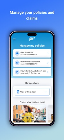 AAA Auto Club App Store screenshot