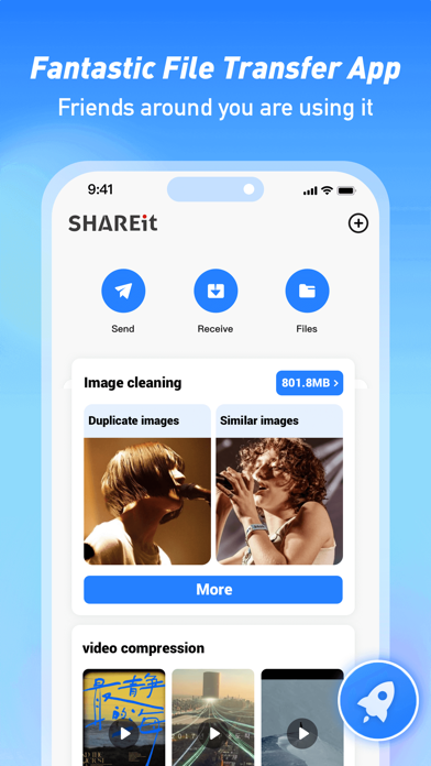 SHAREit: Transfer, Share Files App Store screenshot