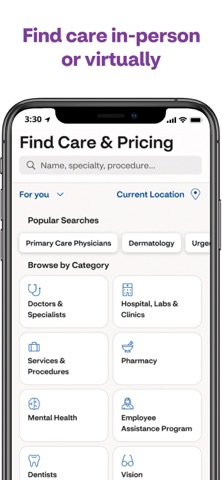 Aetna Health App Store screenshot