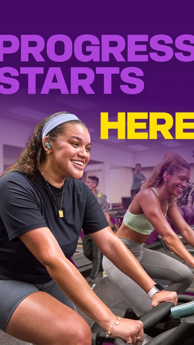 Planet Fitness App Store screenshot