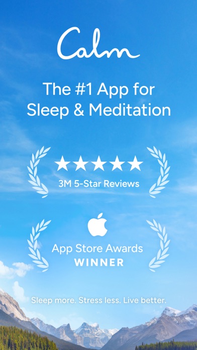 Calm App Store screenshot