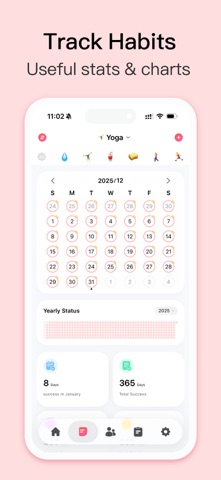 Habit Tracker App Store screenshot