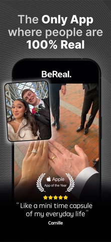 BeReal: Photos & Friends Daily App Store screenshot