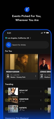 Ticketmaster-Buy, Sell Tickets App Store screenshot