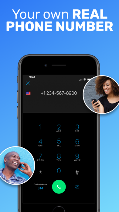 Text Me - Phone Call + Texting App Store screenshot