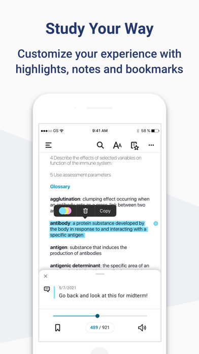 Bookshelf App Store screenshot