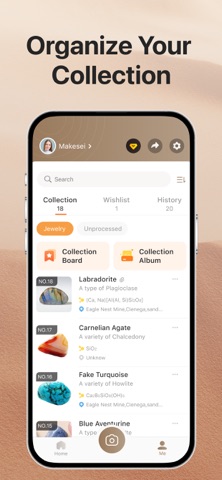 Rock Identifier: Stone ID App Store screenshot