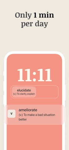 Vocabulary - Learn words daily App Store screenshot