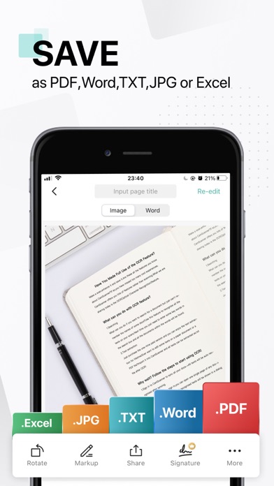 CamScanner - PDF Scanner App App Store screenshot