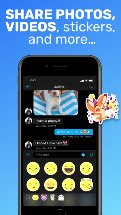 Text Me - Phone Call + Texting App Store screenshot
