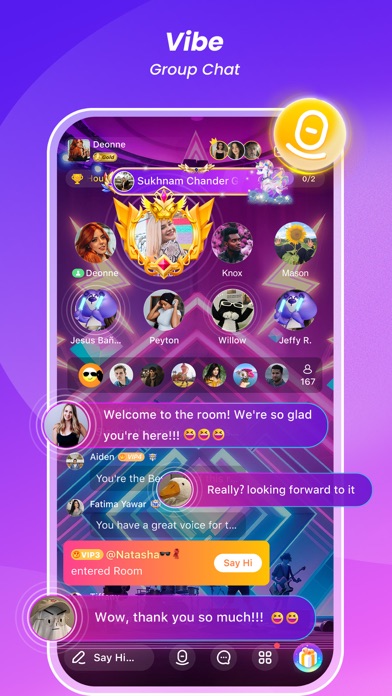 SUGO-Online Chat Party App Store screenshot