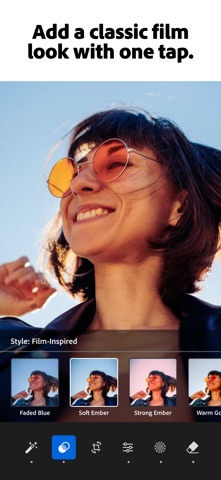 Lightroom: AI Photo Editor App Store screenshot