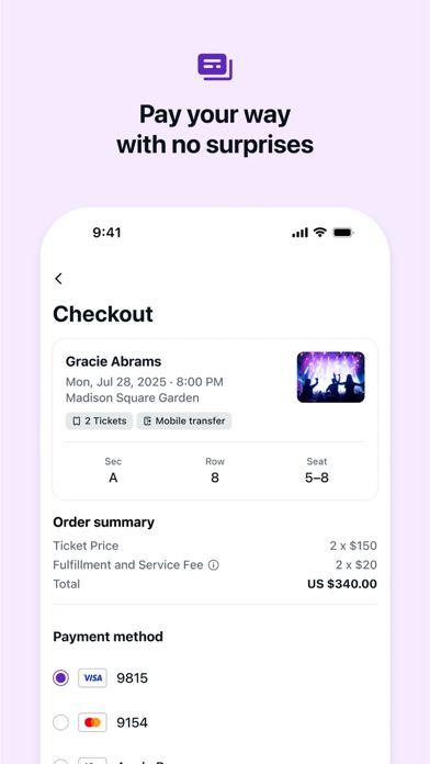 StubHub: Event Tickets App Store screenshot