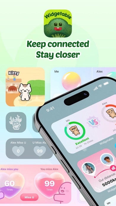 Widgetable: Besties & Couples App Store screenshot