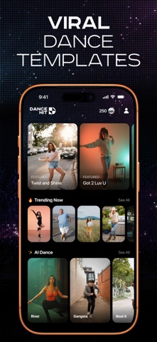 DanceHit: AI Dance Generator App Store screenshot