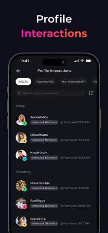 Reports+ for Followers Tracker App Store screenshot