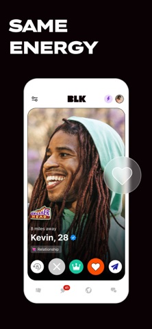 BLK: Black Singles Dating App App Store screenshot
