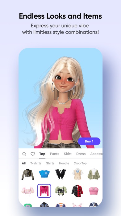 ZEPETO: Avatar, Connect & Live App Store screenshot