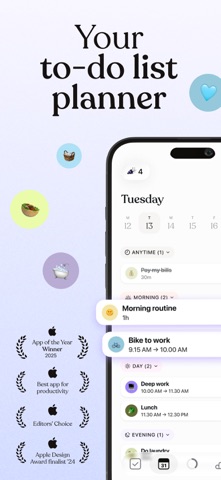 Tiimo: To-Do List Planner App Store screenshot