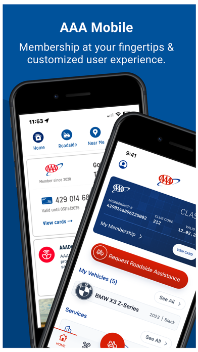 AAA Mobile App Store screenshot