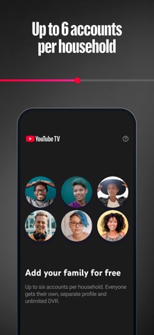 YouTube TV App Store screenshot