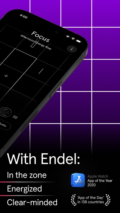 Endel: Focus & Sleep Sounds App Store screenshot