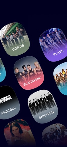 Weverse: Connect with Artists App Store screenshot