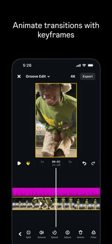 Edits: Video Editor App Store screenshot