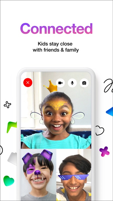 Messenger Kids App Store screenshot