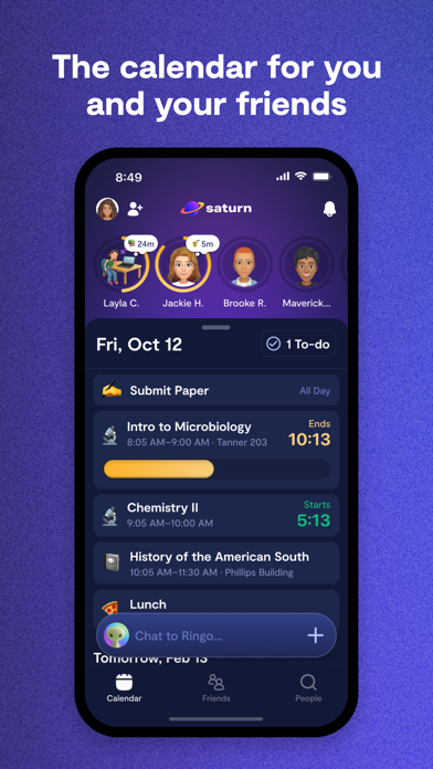 Saturn Calendar App Store screenshot