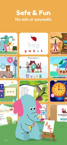 Khan Academy Kids App Store screenshot