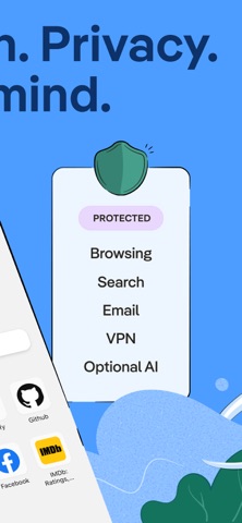DuckDuckGo, optional Duck.ai App Store screenshot