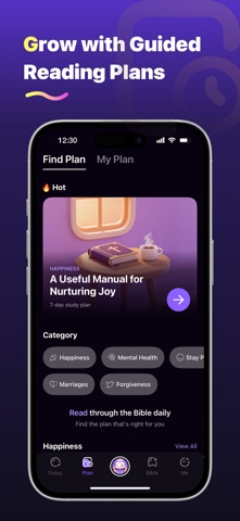 FaithStudy – Bible Study Guide App Store screenshot