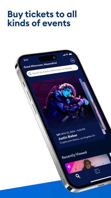 AXS Tickets App Store screenshot