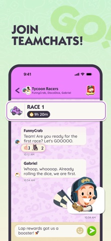 MONOPOLY GO!Chat App Store screenshot