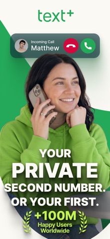 textPlus: Text Message + Call App Store screenshot