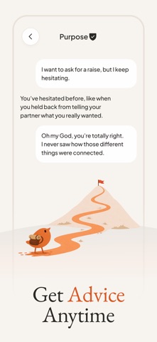 Purpose: AI Mentor & Coach App Store screenshot