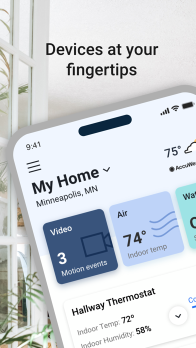 First Alert by Resideo App Store screenshot