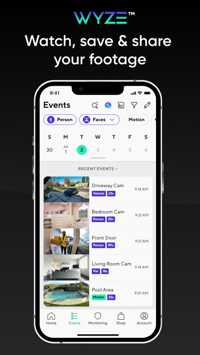 The Official Wyze App App Store screenshot