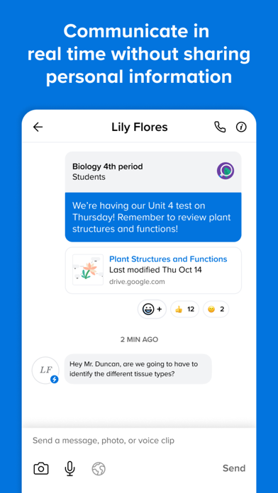 Remind: School Communication App Store screenshot