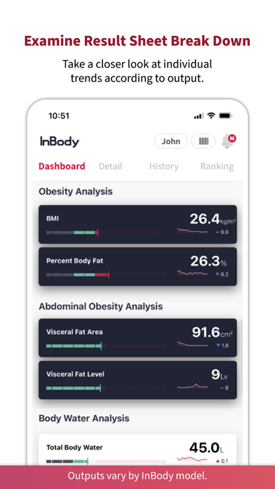 InBody App Store screenshot