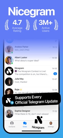 Nicegram: AI for Telegram X App Store screenshot