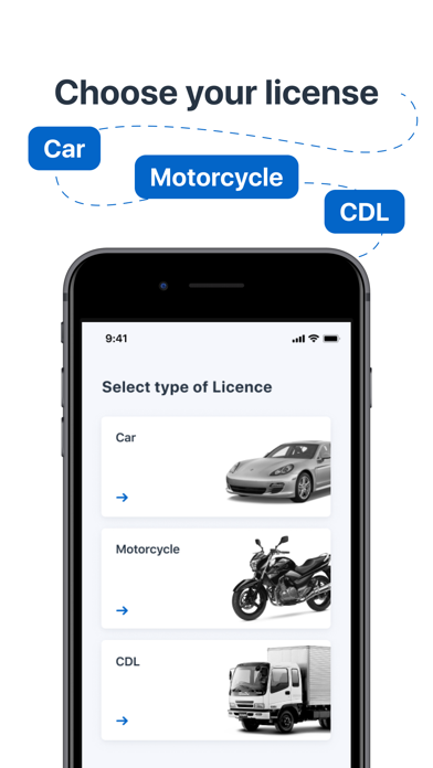 DMV WRITTEN TEST App Store screenshot