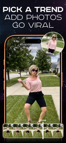 DanceHit: AI Dance Generator App Store screenshot