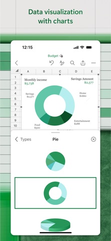 Microsoft Excel App Store screenshot