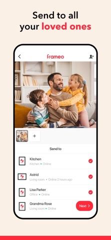 Frameo App Store screenshot