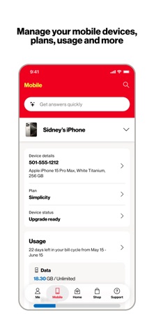 My Verizon App Store screenshot